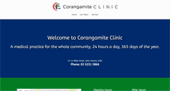 Desktop Screenshot of corangamiteclinic.com.au